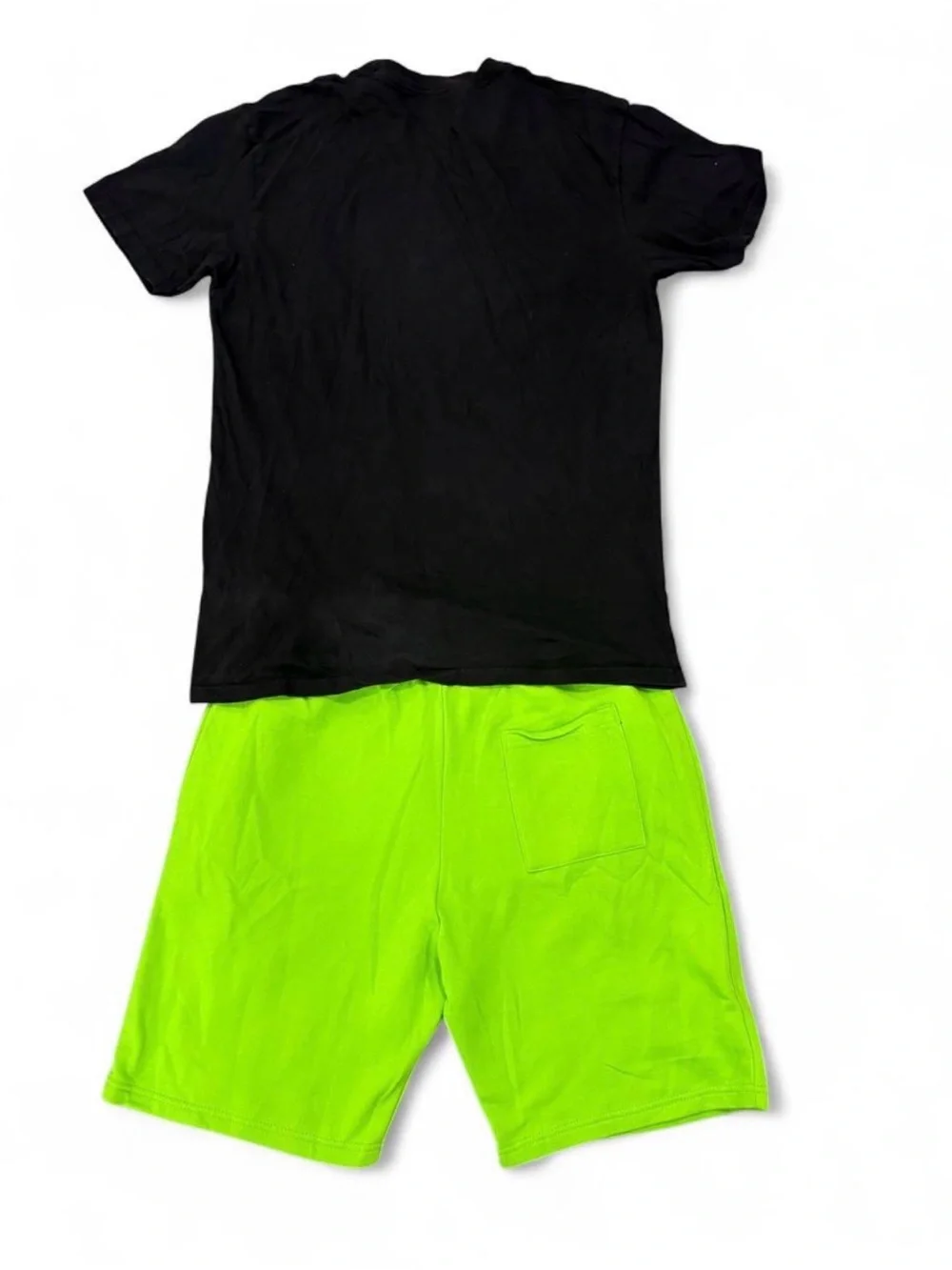 RAW Men's Athletic Shorts in Neon Green